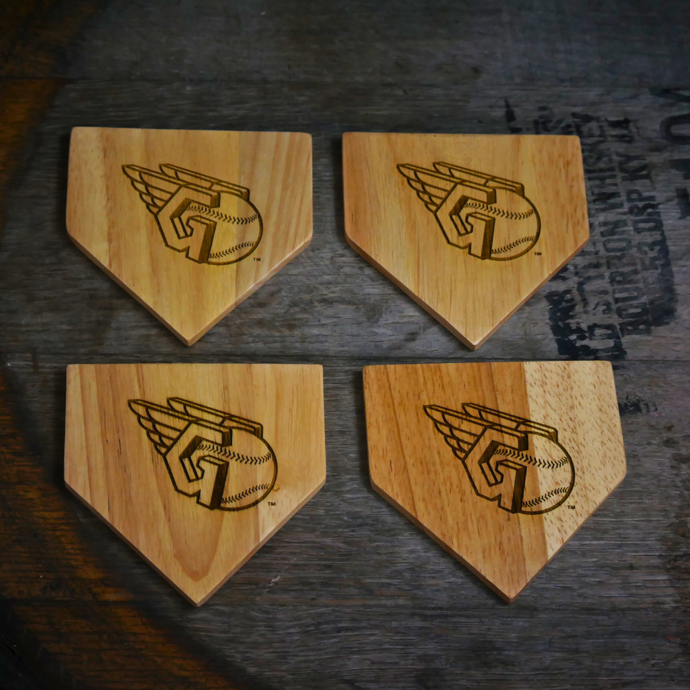 Cleveland Guardians Dugout Mug® | 4 Pack Wooden Coaster Set