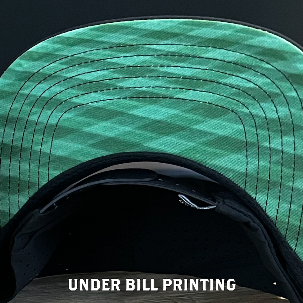 Stars and Stitches Cork Hat with Custom Printed Bill