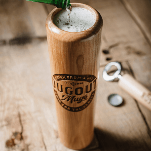 "Old Glory" Dugout Mug | American Flag Baseball Bat Mug