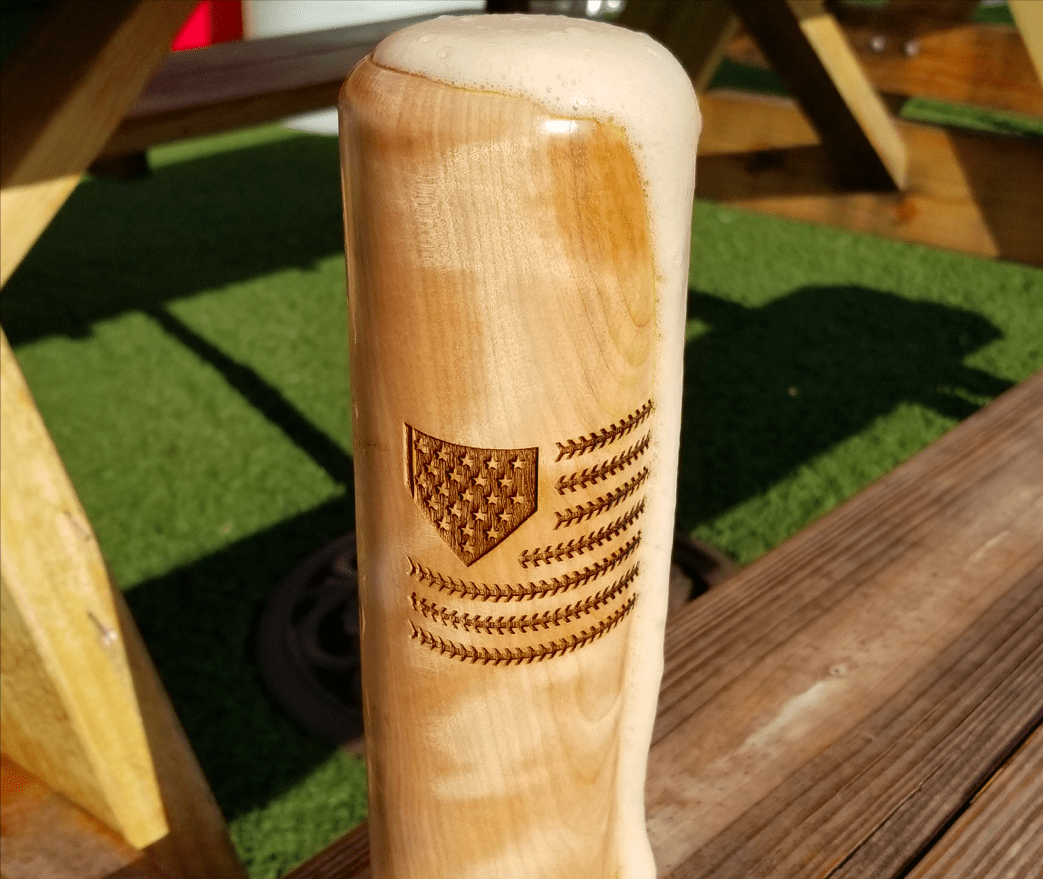 Baseball Flag Baseball Bat Mug | Dugout Mug®