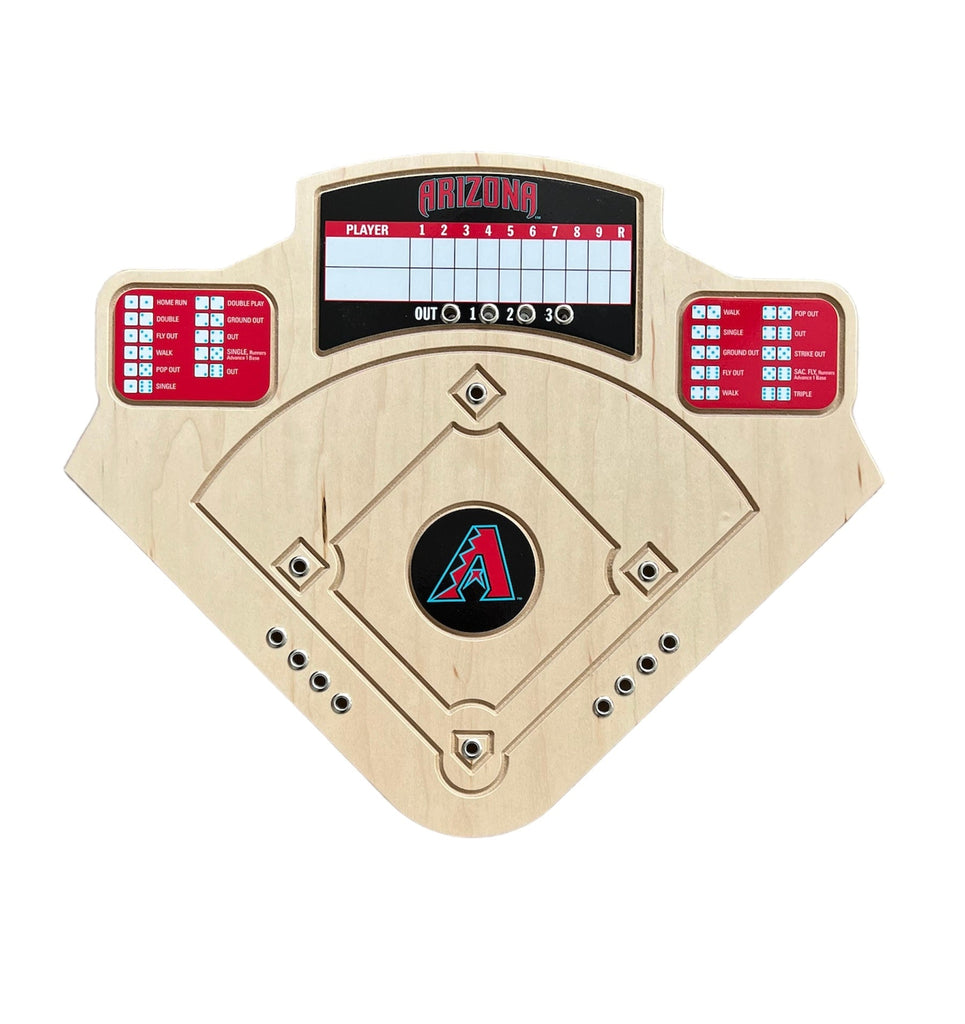 Arizona Diamondbacks Baseball Board Game with Dice