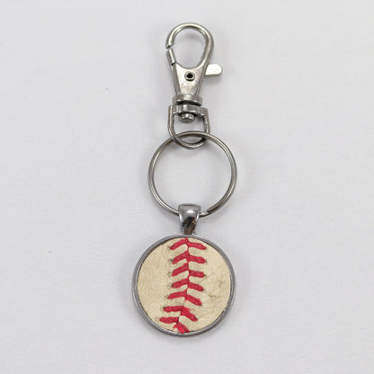 Baseball Seam Keychain