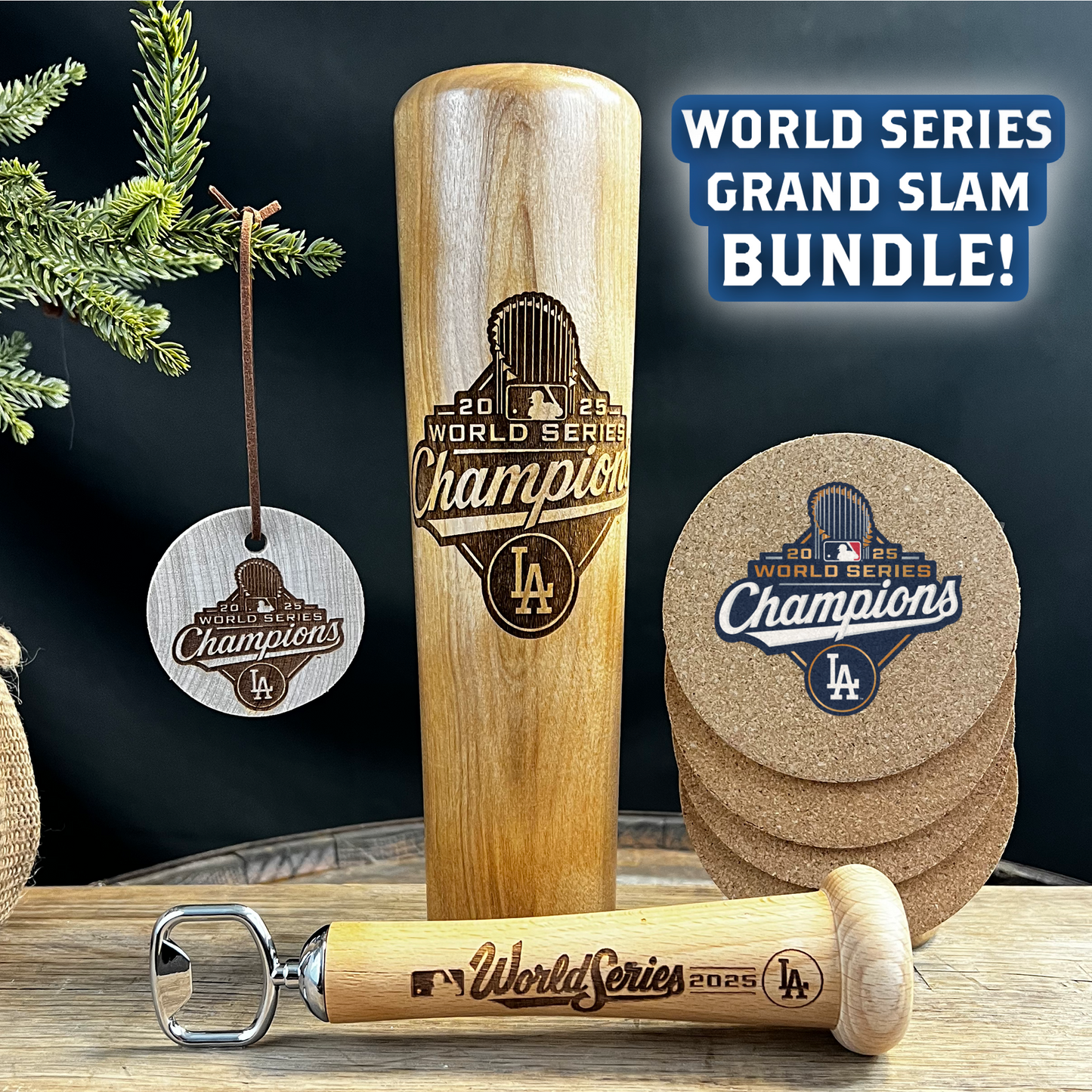 The Grand Slam Los Angeles Dodgers World Series Bundle