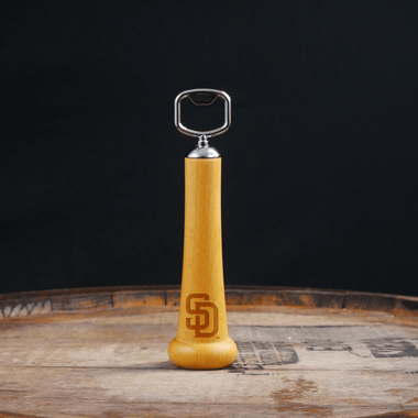 San Diego Padres "SD" Season Opener™ | Baseball Bat Handle Bottle Opener