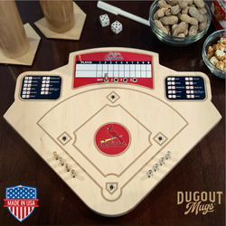 St. Louis Cardinals Baseball Board Game with Dice