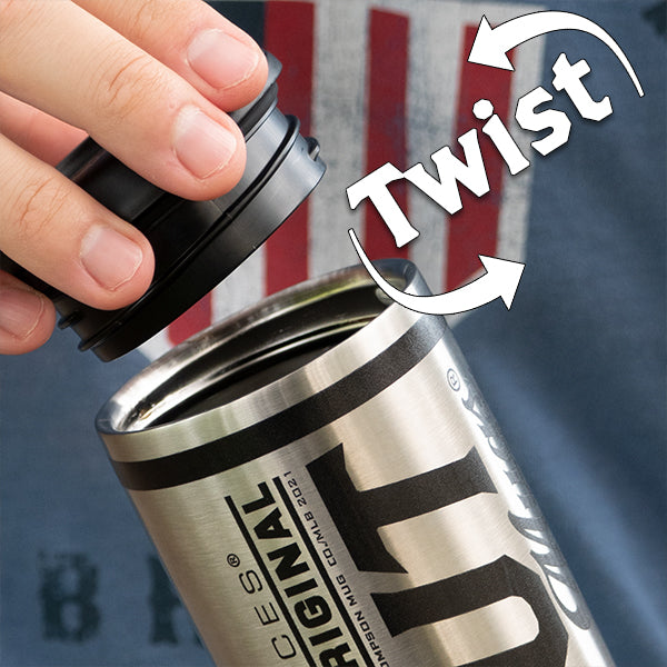 "Baseball Dad" Metal Baseball Bat Mug | Dugout Mugs®