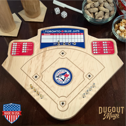 Toronto Blue Jays Baseball Board Game with Dice